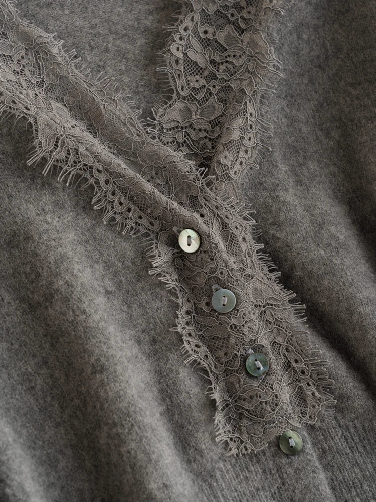 Aurora Cardigan in Pizzo