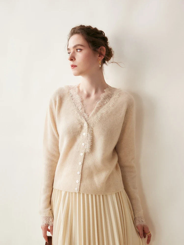 Aurora Cardigan in Pizzo