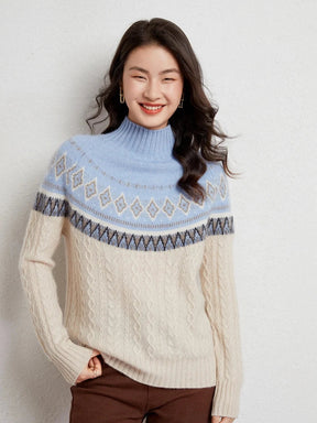 Maglione Northshore Jacquard Nordico