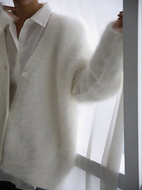 Avvolto-Cardigan Nuvola in Maglia