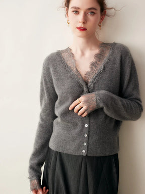 Aurora Cardigan in Pizzo