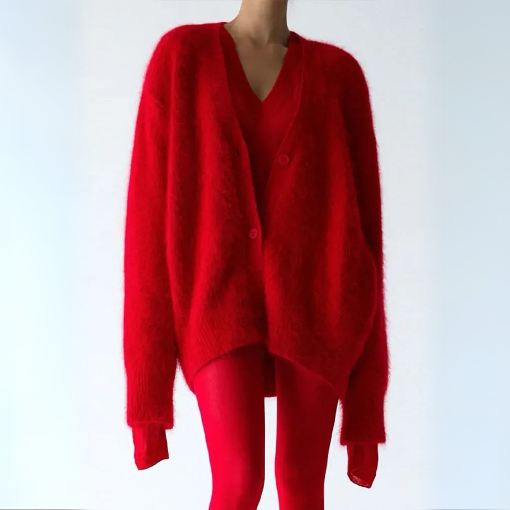 Avvolto-Cardigan Nuvola in Maglia