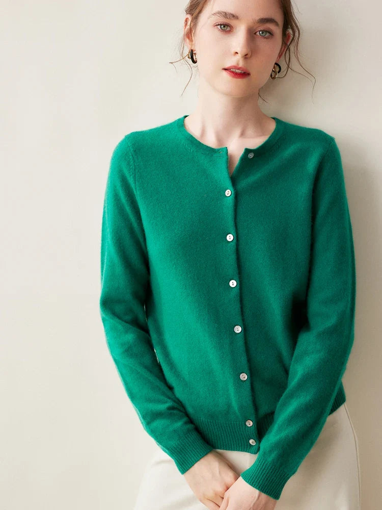 Ashford – Cardigan in Puro Cashmere