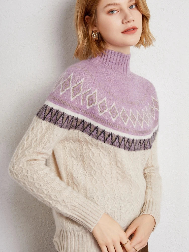 Maglione Northshore Jacquard Nordico