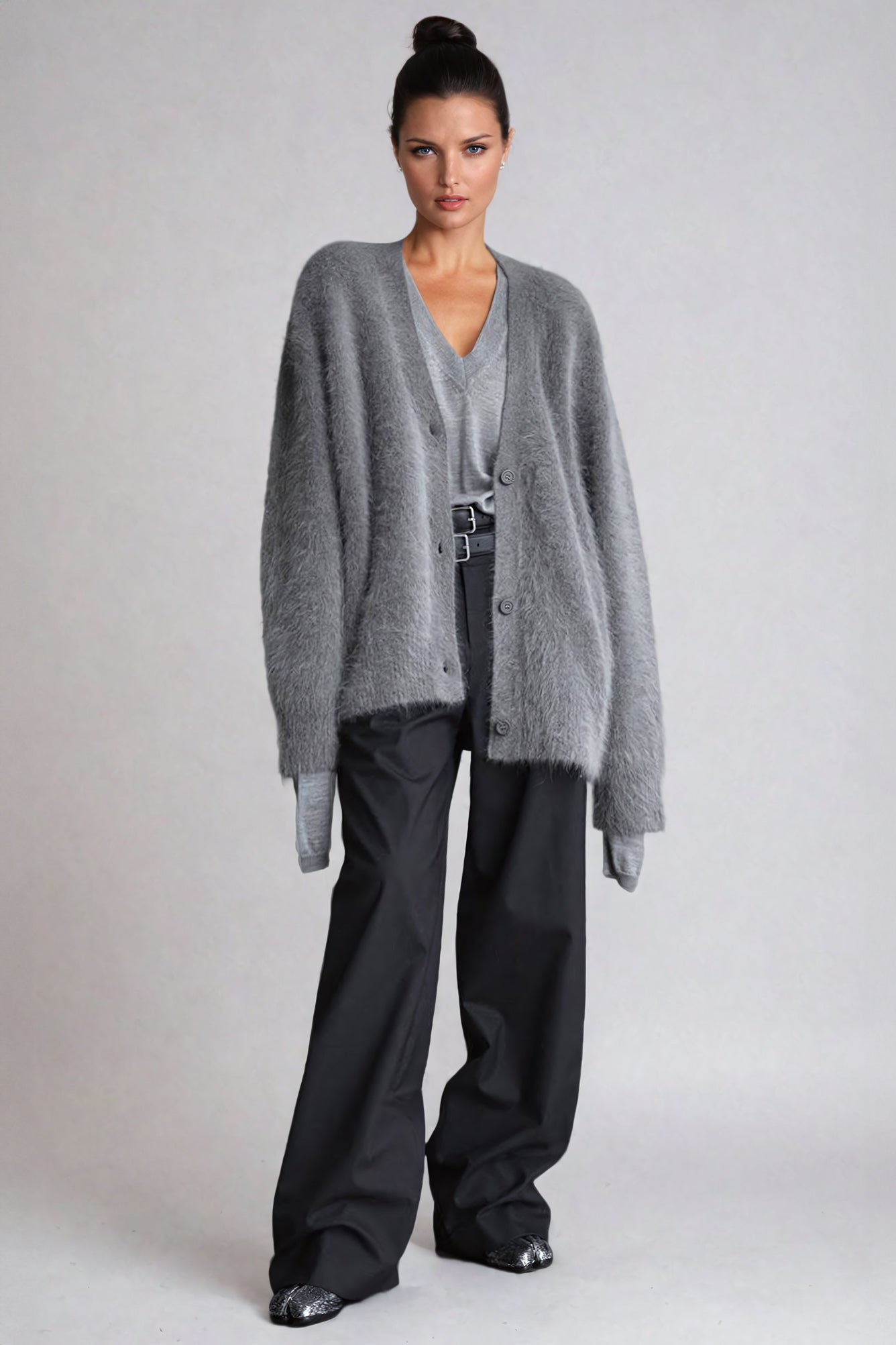 Avvolto-Cardigan Nuvola in Maglia
