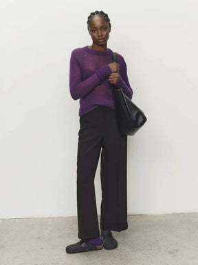 Fenra Maglia Girocollo in Mohair