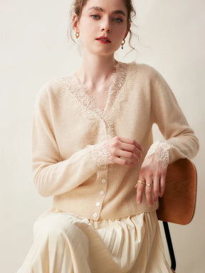 Aurora Cardigan in Pizzo