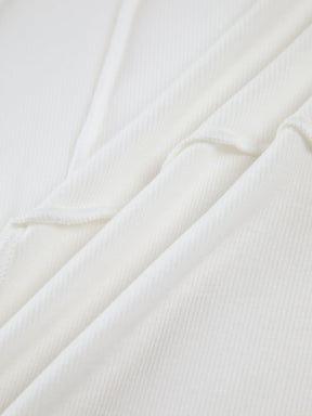 Mia | Top manica lunga con piping di base