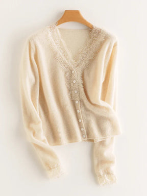 Aurora Cardigan in Pizzo