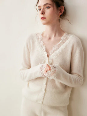 Aurora Cardigan in Pizzo