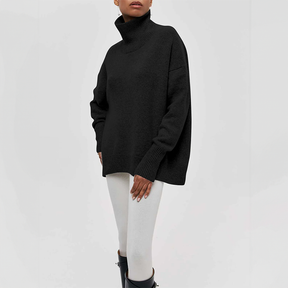 Amelia - Maglione dolcevita a maglia