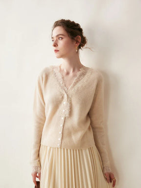 Aurora Cardigan in Pizzo