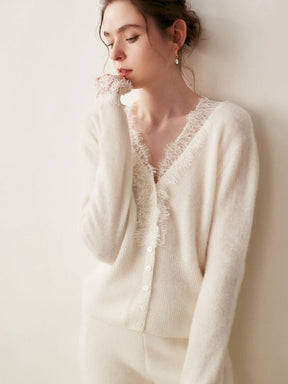 Aurora Cardigan in Pizzo