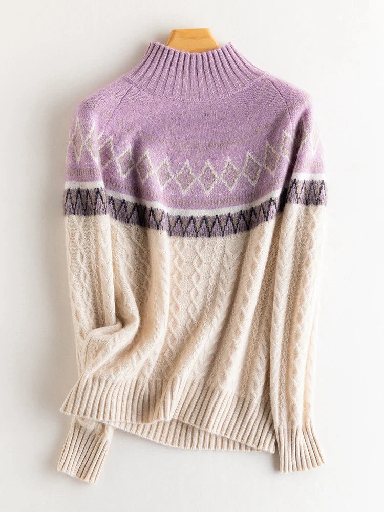 Maglione Northshore Jacquard Nordico