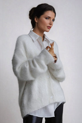 Avvolto-Cardigan Nuvola in Maglia