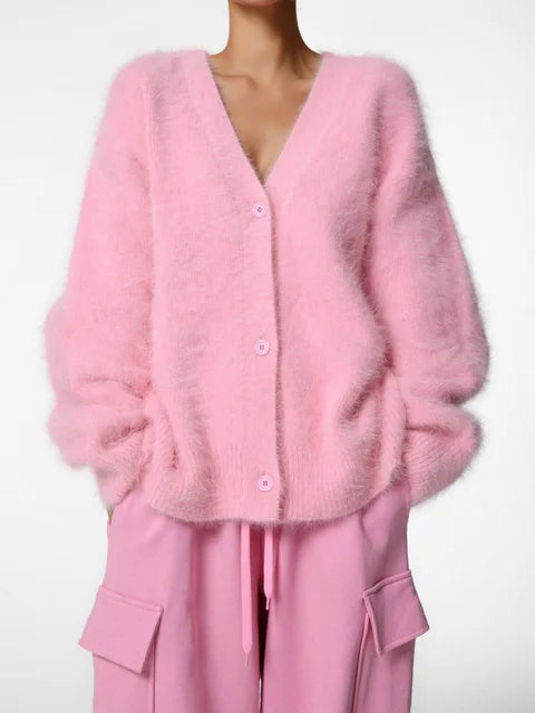 Avvolto-Cardigan Nuvola in Maglia