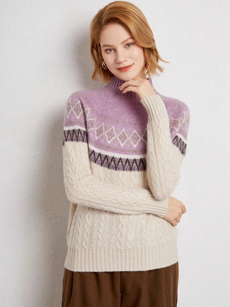 Maglione Northshore Jacquard Nordico