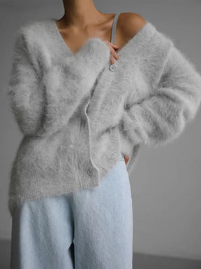 Avvolto-Cardigan Nuvola in Maglia