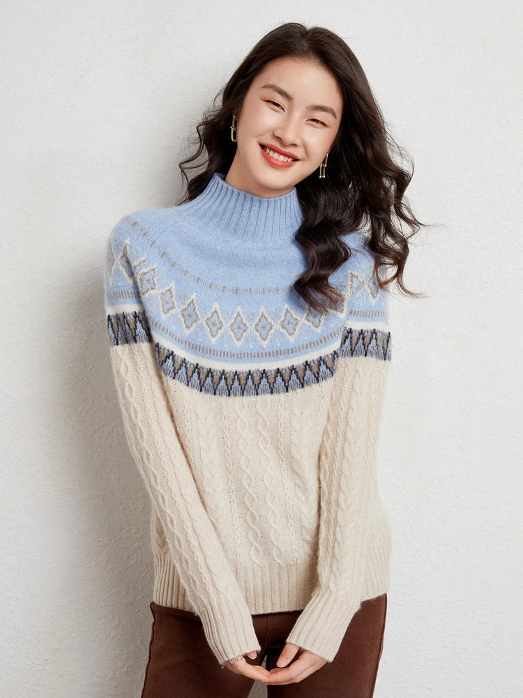 Maglione Northshore Jacquard Nordico